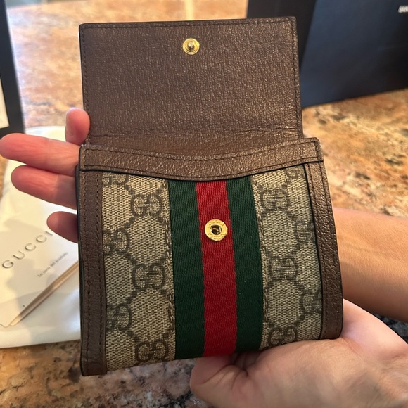 Gucci Ophidia GG Supreme Wallet - Picture 5 of 14